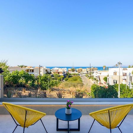 Mini Maisonette Villa Stalos Bagian luar foto