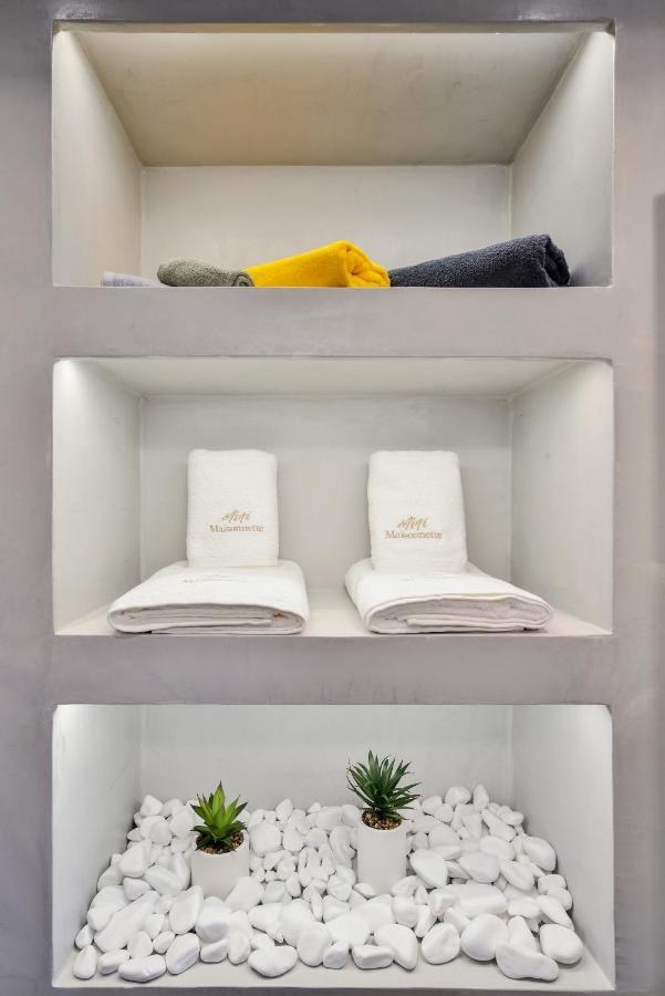 Mini Maisonette Villa Stalos Bagian luar foto