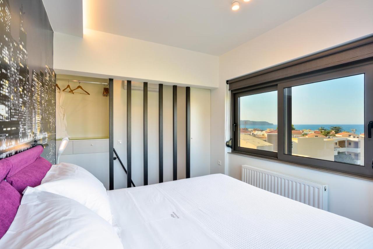 Mini Maisonette Villa Stalos Bagian luar foto
