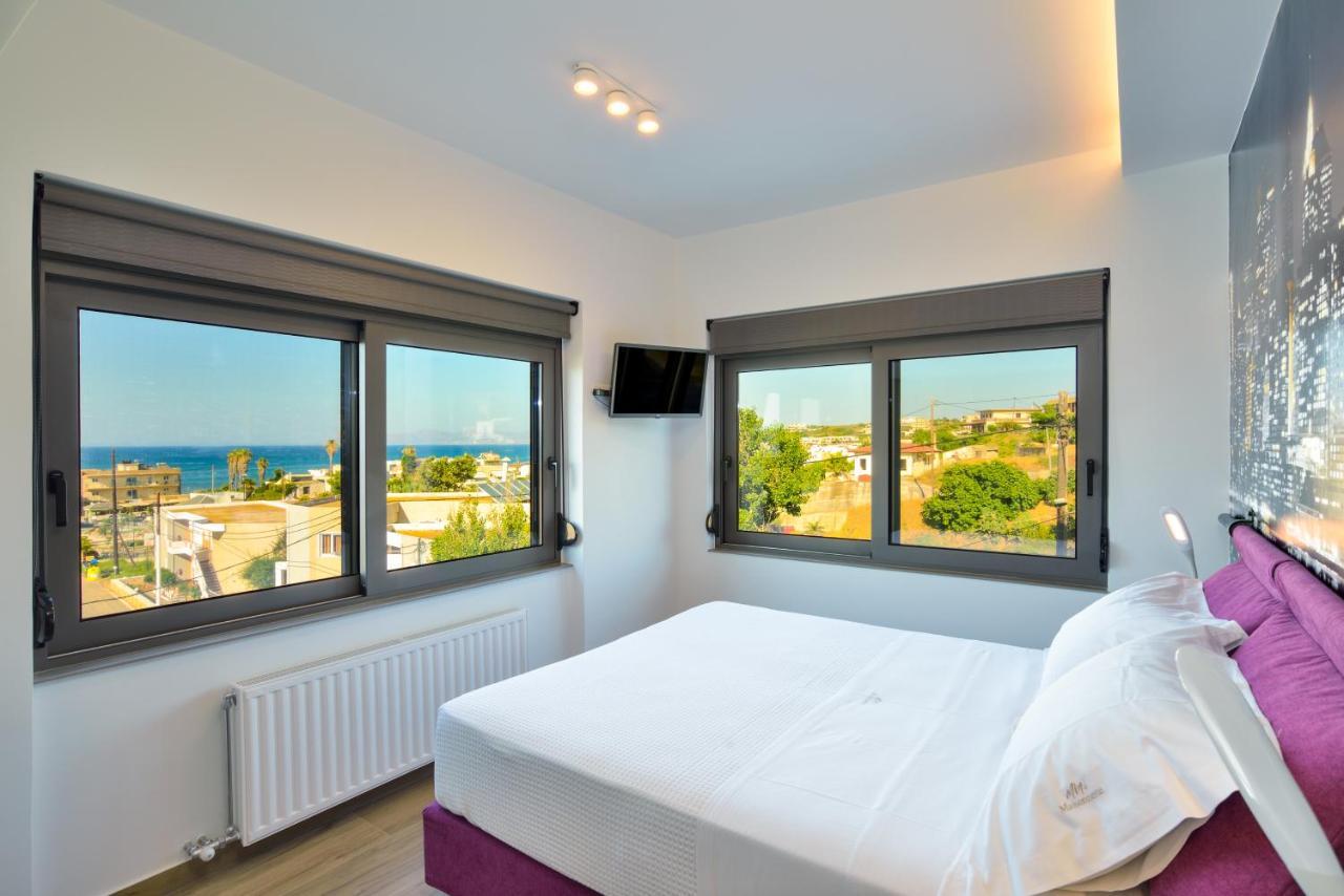 Mini Maisonette Villa Stalos Bagian luar foto
